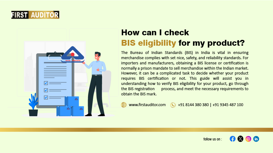 How can I check BIS eligibility for my product?